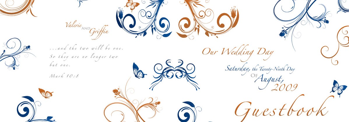 Custom Wedding Design: Guestbook Cover