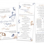 Custom Wedding - Program and Bulletin
