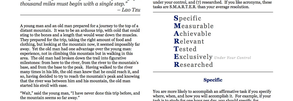 Custom eBook Template Design: Goals