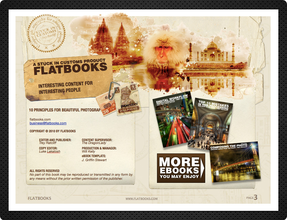 Custom eBook Page Template Copy Page