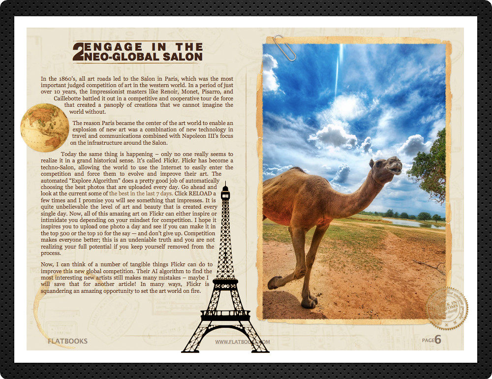 Custom eBook Page Template